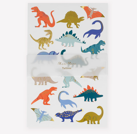 Dinosaurs Tattoo Sheets (Set of 2)