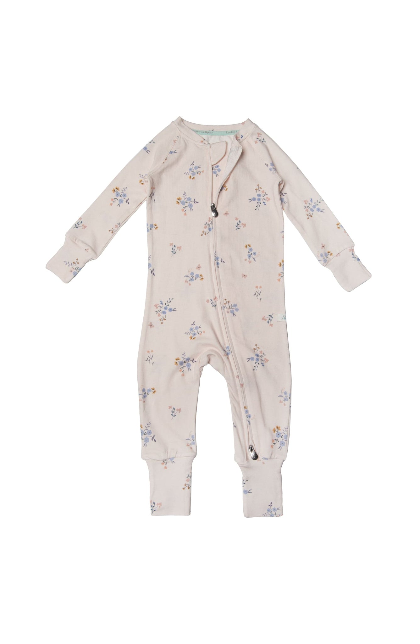 Ditsy Floral Tencel™ Sleeper Bodysuit