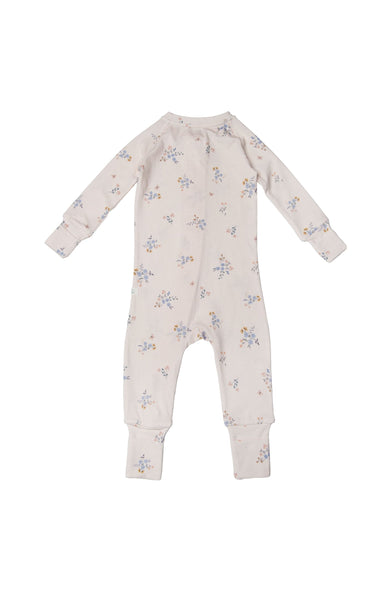 Ditsy Floral Tencel™ Sleeper Bodysuit